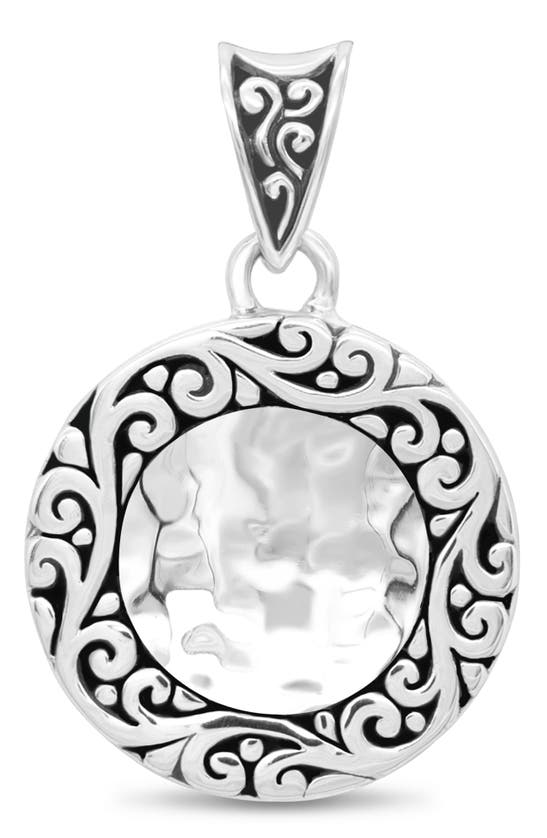 Shop Devata Sterling Silver Filigree Pendant Necklace