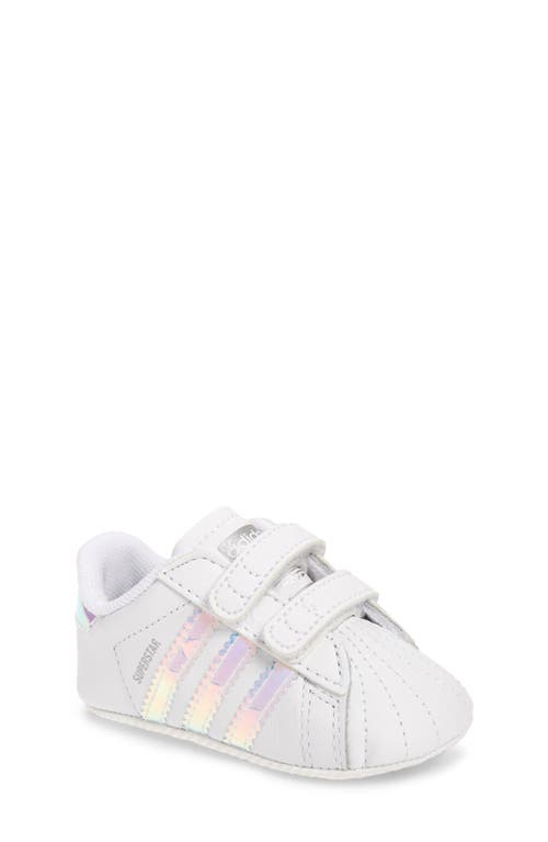 adidas Superstar Crib Sneaker White/iridescent at Nordstrom, M