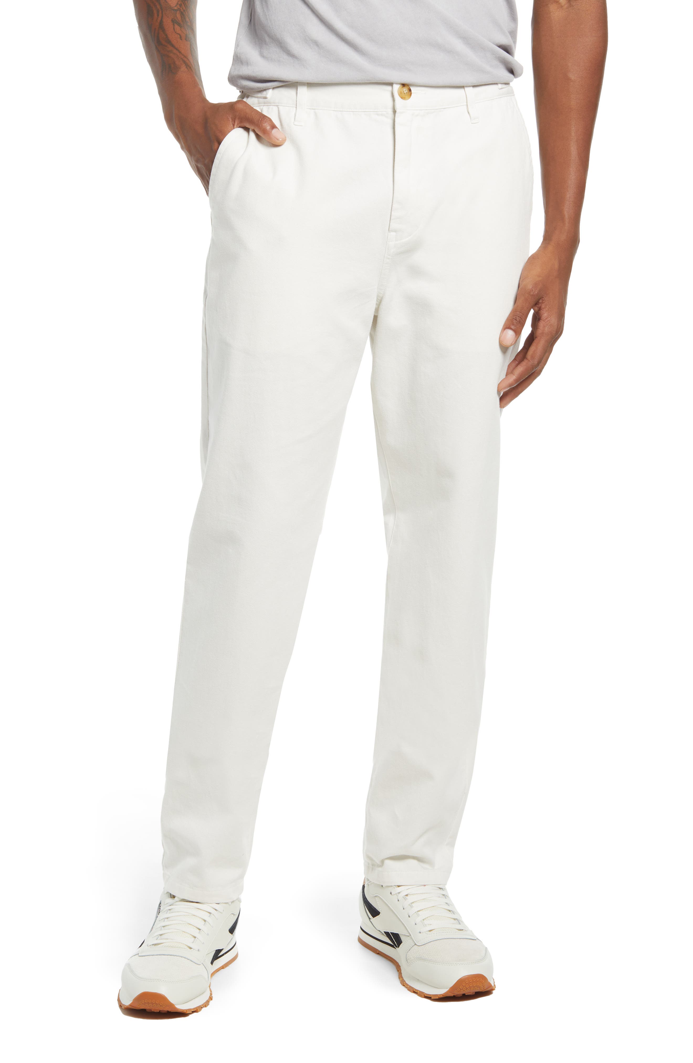 John Elliott Canyon Work Chinos in Chalk at Nordstrom, Size Xx-Large