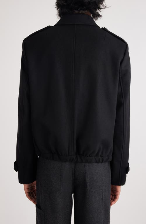 Shop Dries Van Noten Verona Wool Jacket In Black