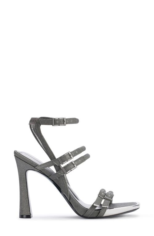 Dkny Cyril Ankle Strap Sandal In Graphite