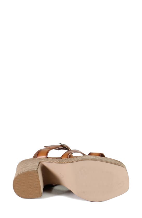 Diba True Angel Food Fisherman Sandal In Cognac