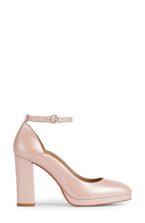 Lk Bennett Raelynn Ankle Strap Pump In Pink