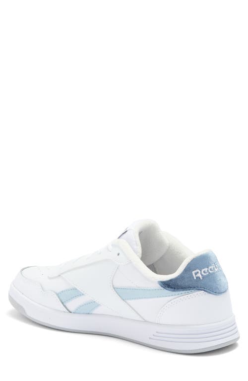 Shop Reebok Court Advance Sneaker In White/grey/blue