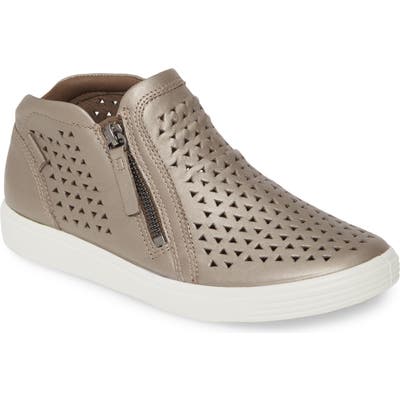 Ecco Laser Cut Bootie, Metallic