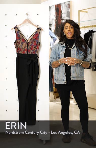 harlyn floral embroidered jumpsuit