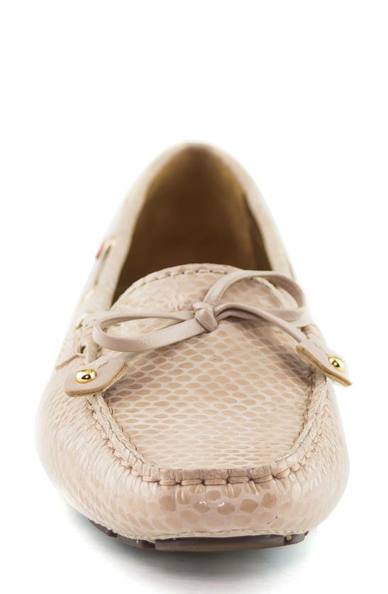 Marc Joseph New York 'cypress Hill' Loafer In Blush Snake Print Leather