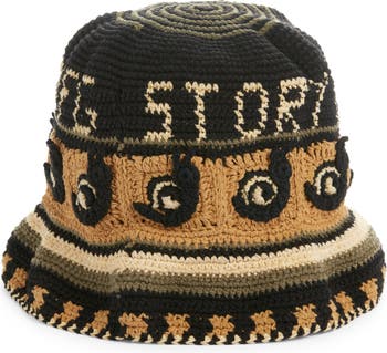 Story mfg. Brew Crochet Organic Cotton Bucket Hat | Nordstrom