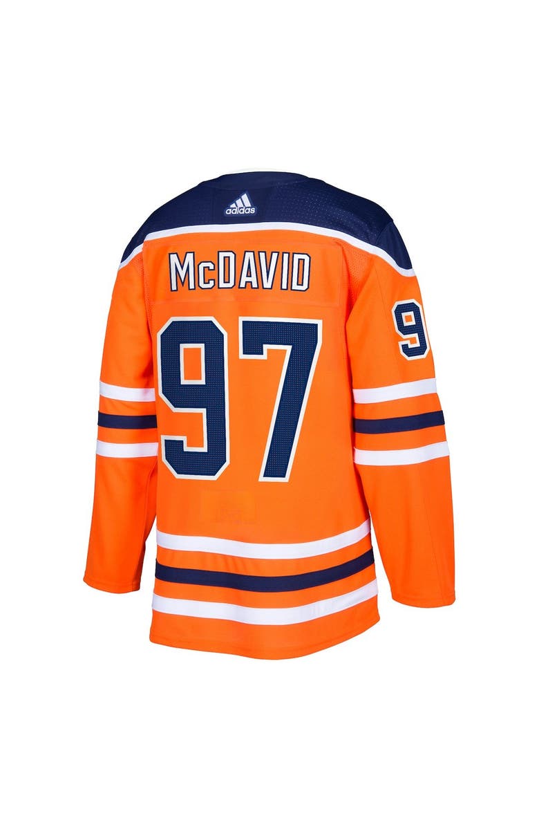سيروم فيتامين  النهدي adidas Men's adidas Connor McDavid Orange Edmonton Oilers ... سيروم فيتامين  النهدي