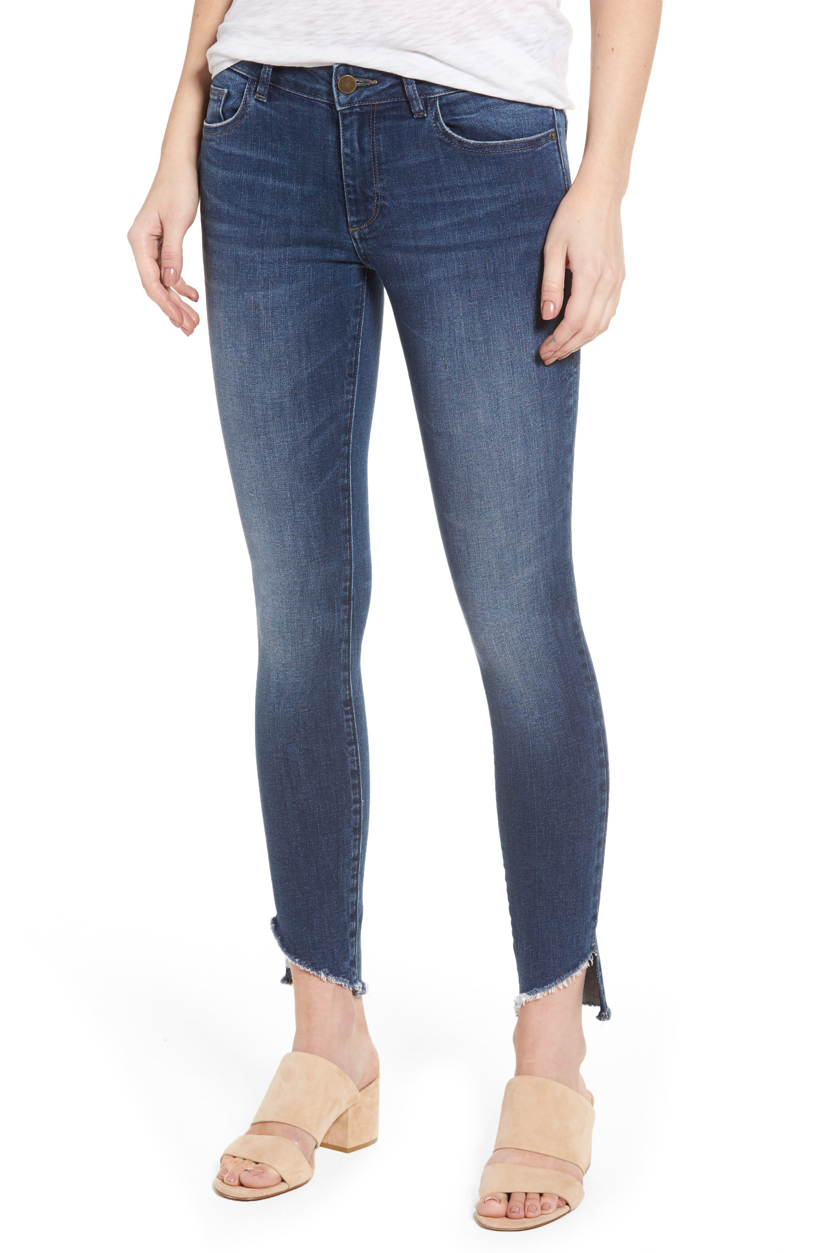 DL1961 Womens Wagner Petite Skinny in Sphinx