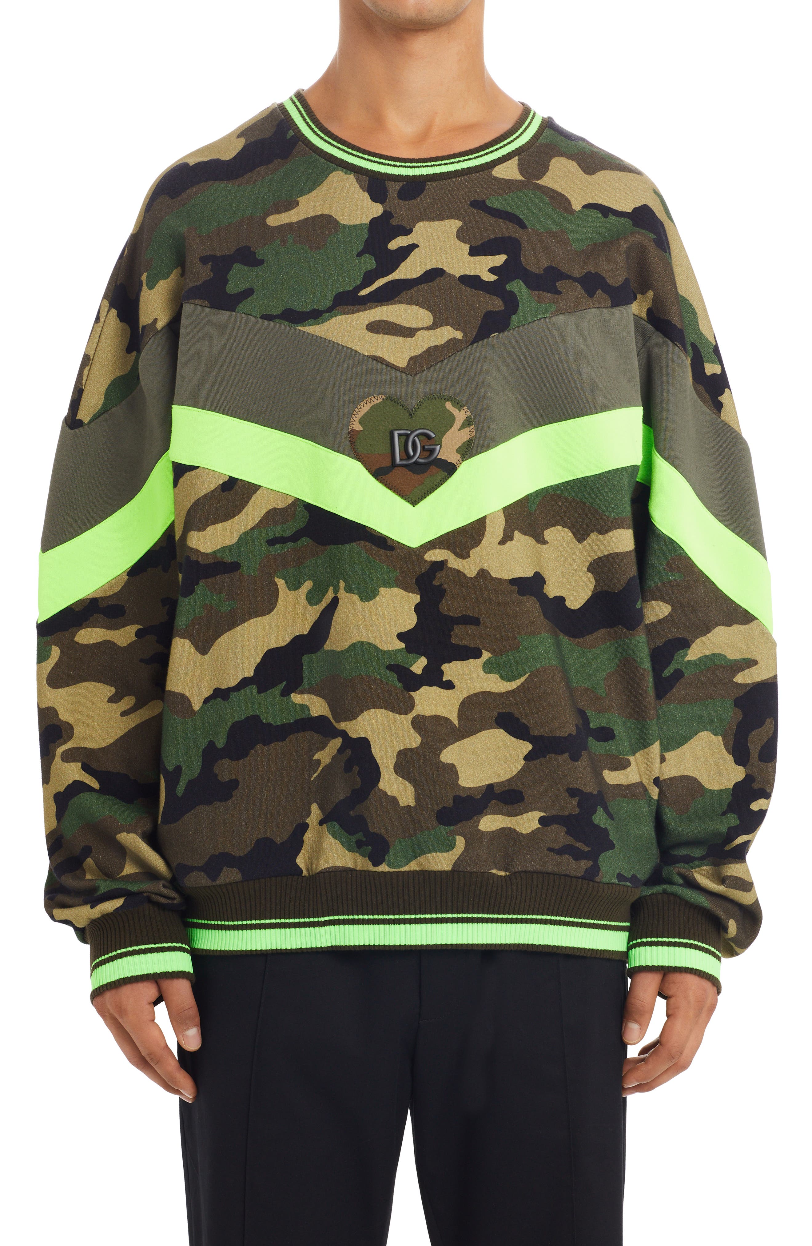 Dolce\u0026Gabbana Felpino Oversize 