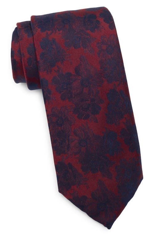 NORDSTROM NORDSTROM KOVACK FLORAL JACQUARD SILK TIE 