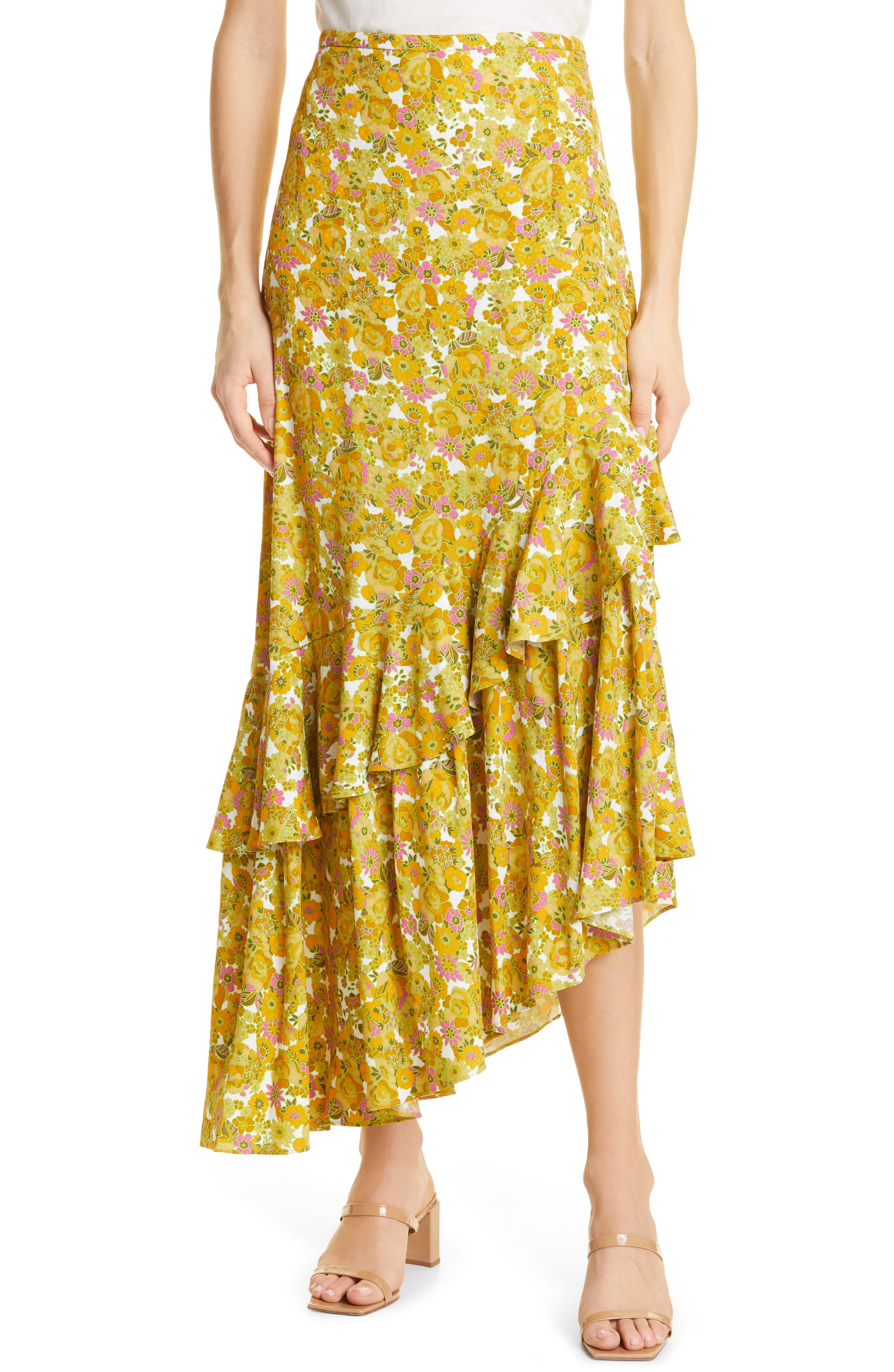 ted baker asymmetric skirt