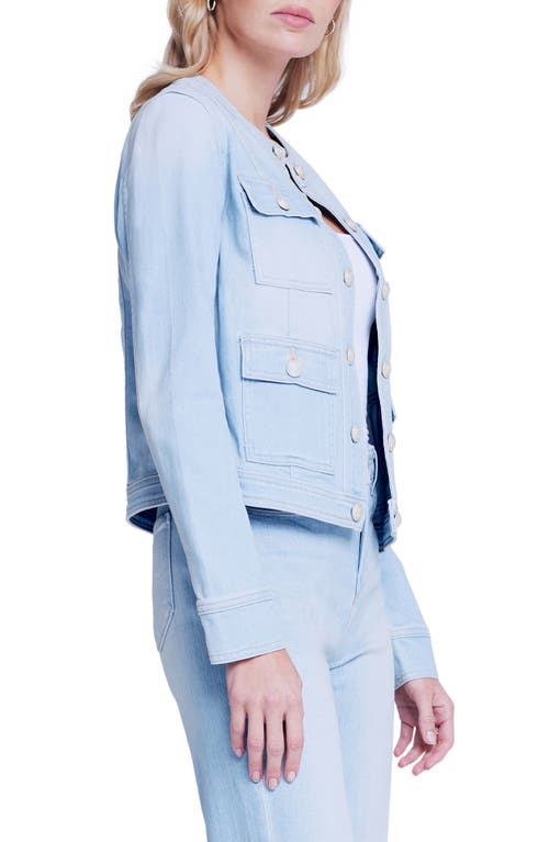 L'agence Yari Denim Jacket In Windsor