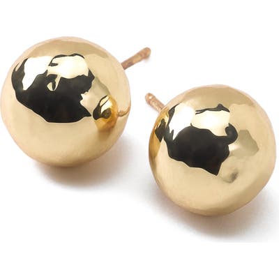 Ippolita Classico Hammered Ball Stud Earrings
