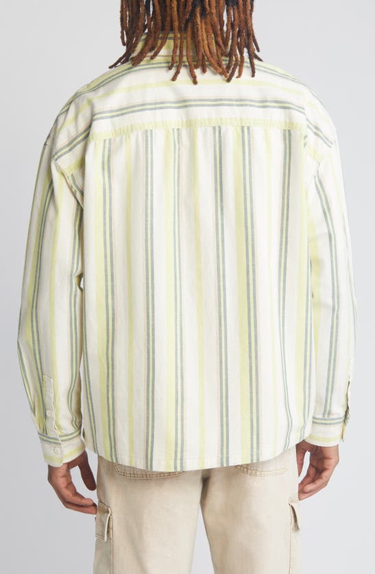Shop Dickies Glade Stripe Cotton Button-up Shirt In Various Stripes