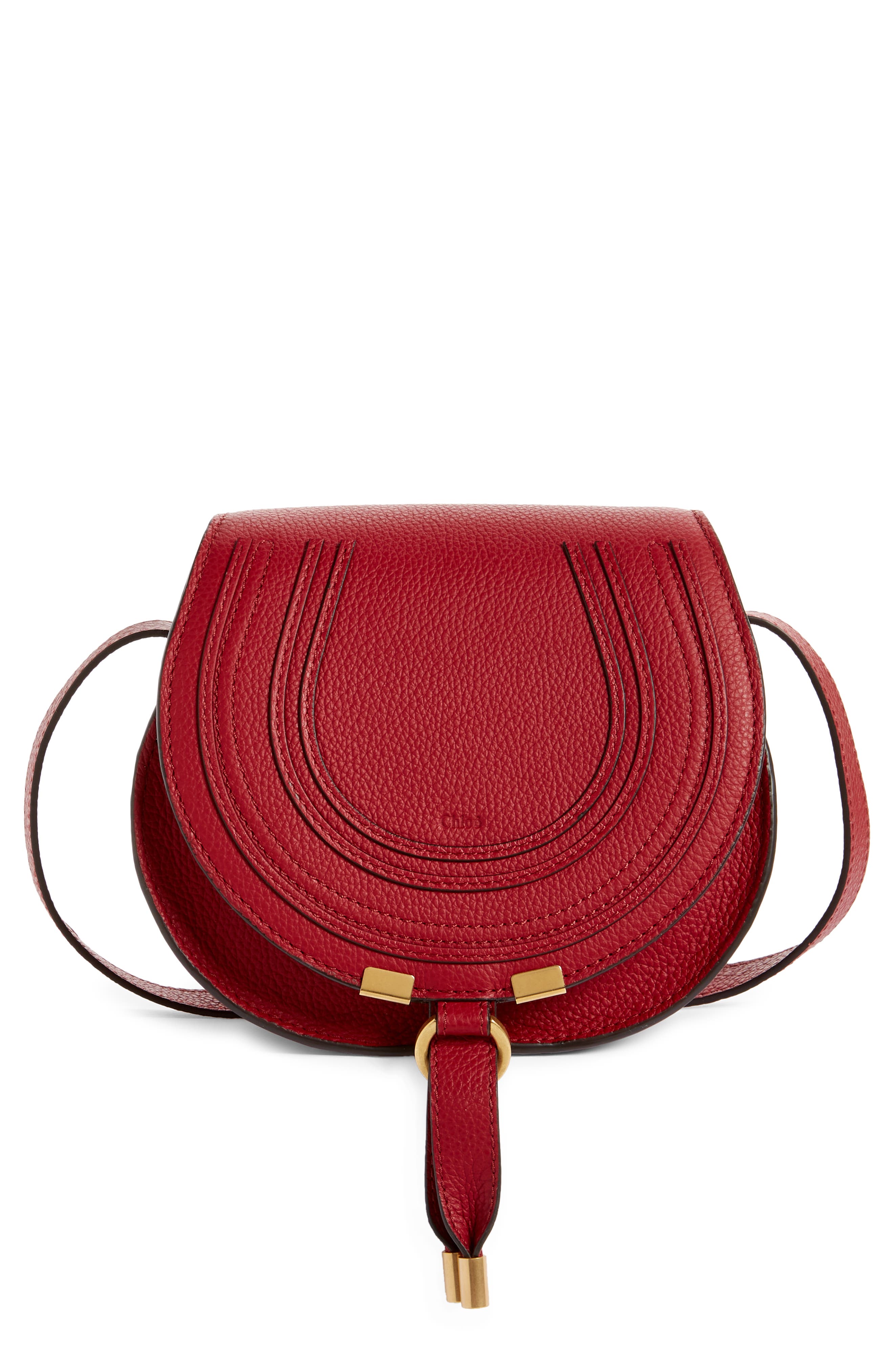 a red purse