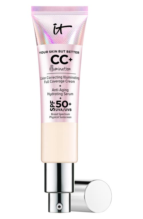 IT Cosmetics CC+ Cream Illumination SPF 50+ Full Coverage Cream Corrector & Serum in Fair