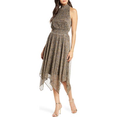 Sam Edelman Handkerchief Hem Dress, Brown