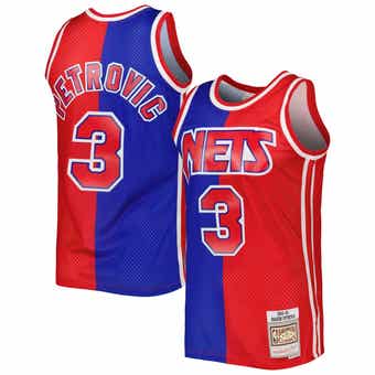 Mitchell & Ness NBA SWINGMAN NEW NETS DRAZEN PETROVIC - Club wear