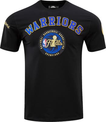 Men's Fanatics Branded Gold Golden State Warriors 2022 NBA Playoffs Dunk T- Shirt