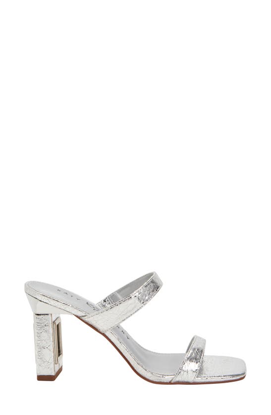 Shop Katy Perry The Hollow Heel Sandal In Silver