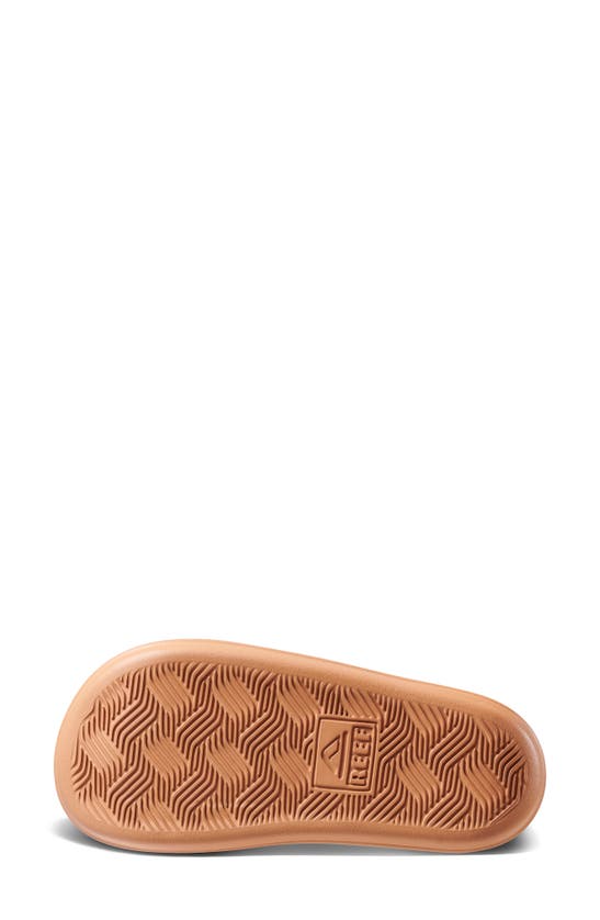Reef Bondi Platform Slide Sandal In Natural