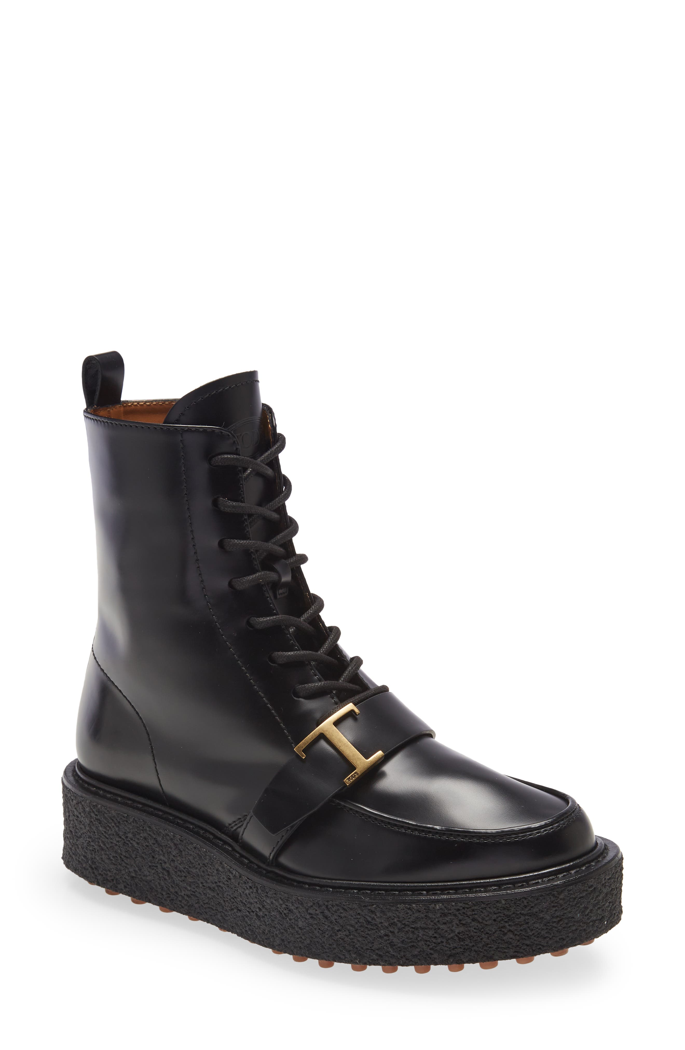 tods platform boots