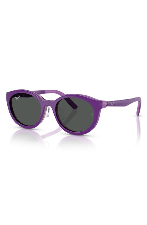 Ray Ban Ray-ban Kids' 47mm Phantos Clip-on Frames In Purple
