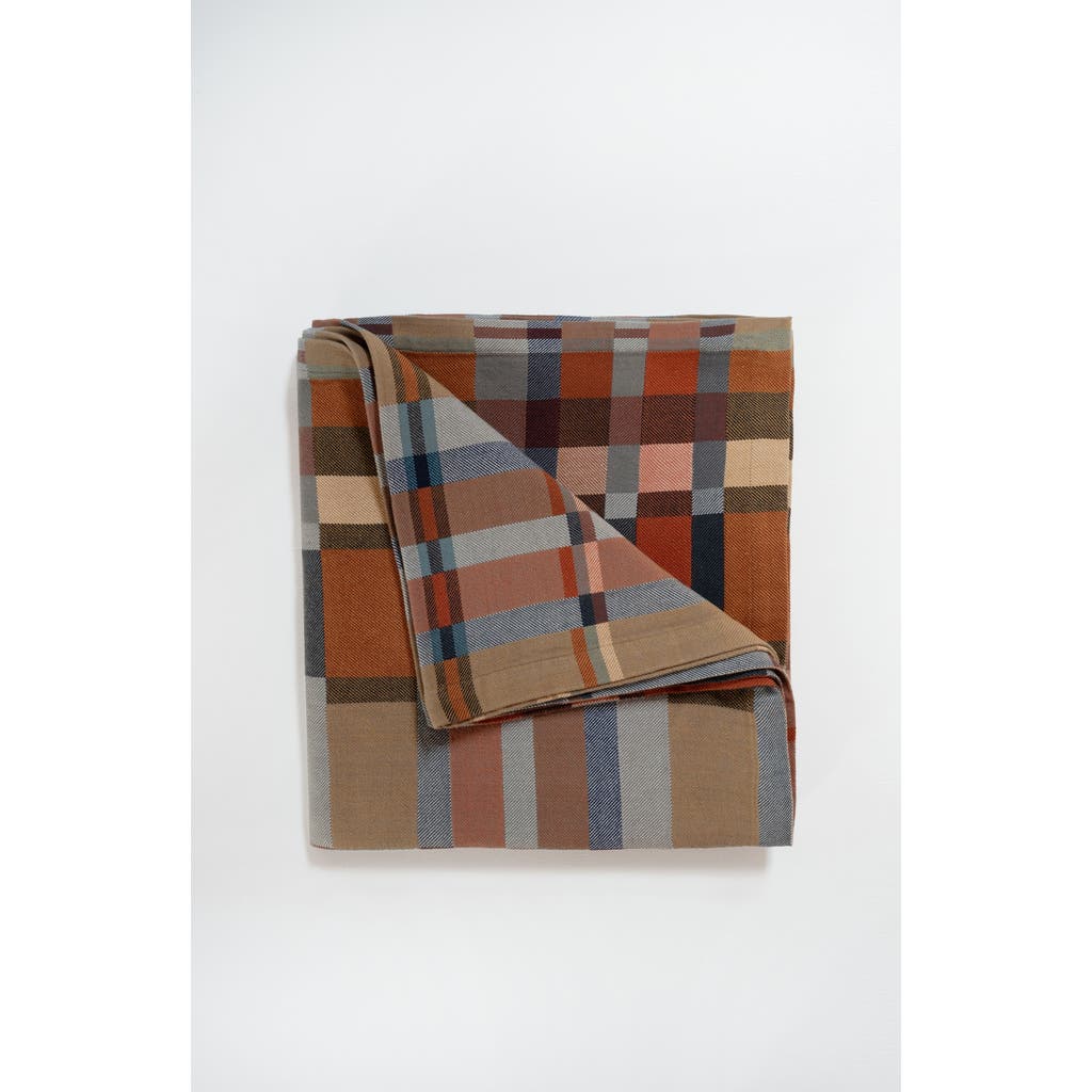 Mungo Doublecloth Blanket In Karoo