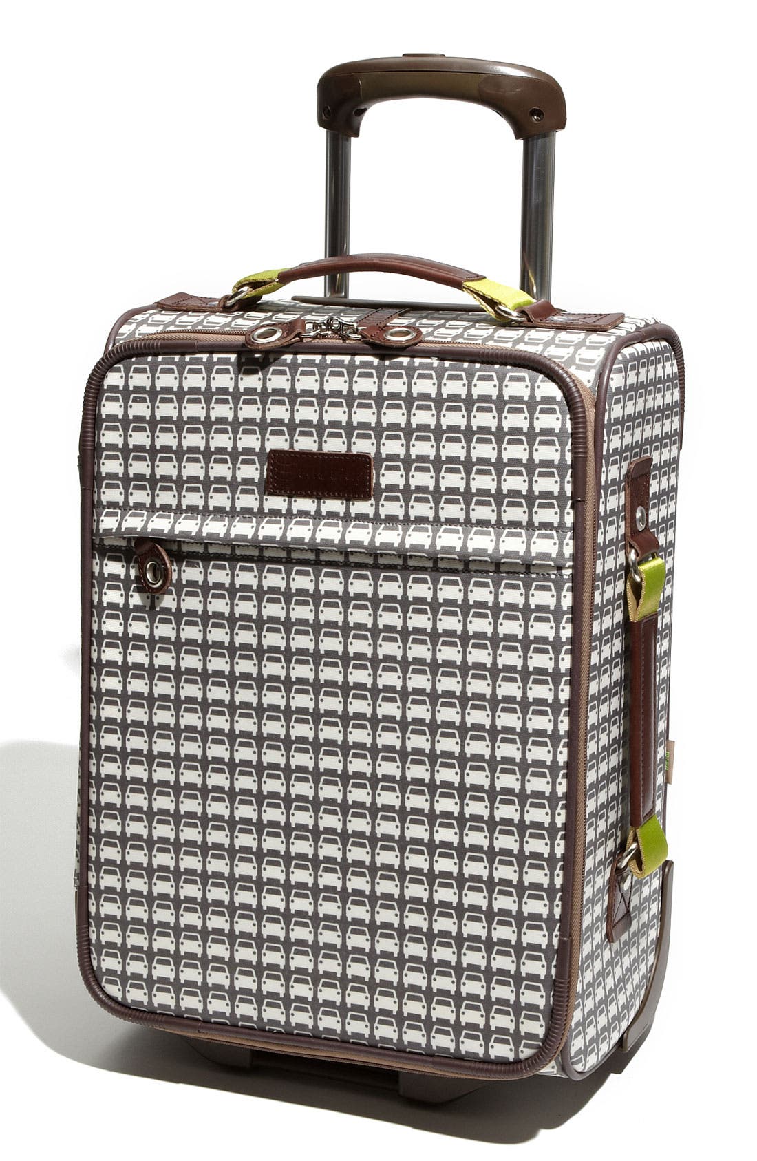 orla kiely wheeled luggage