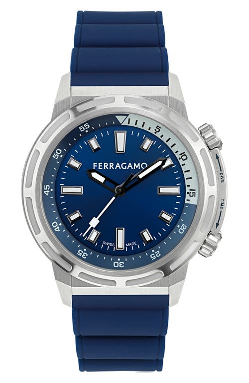 Ferragamo Sport 46mm In Stainless Steel