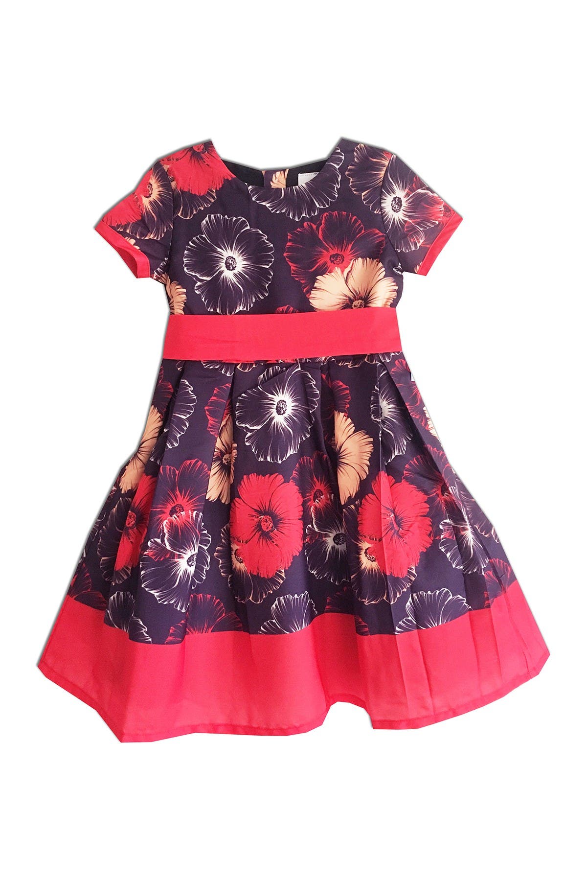 abstract floral dress