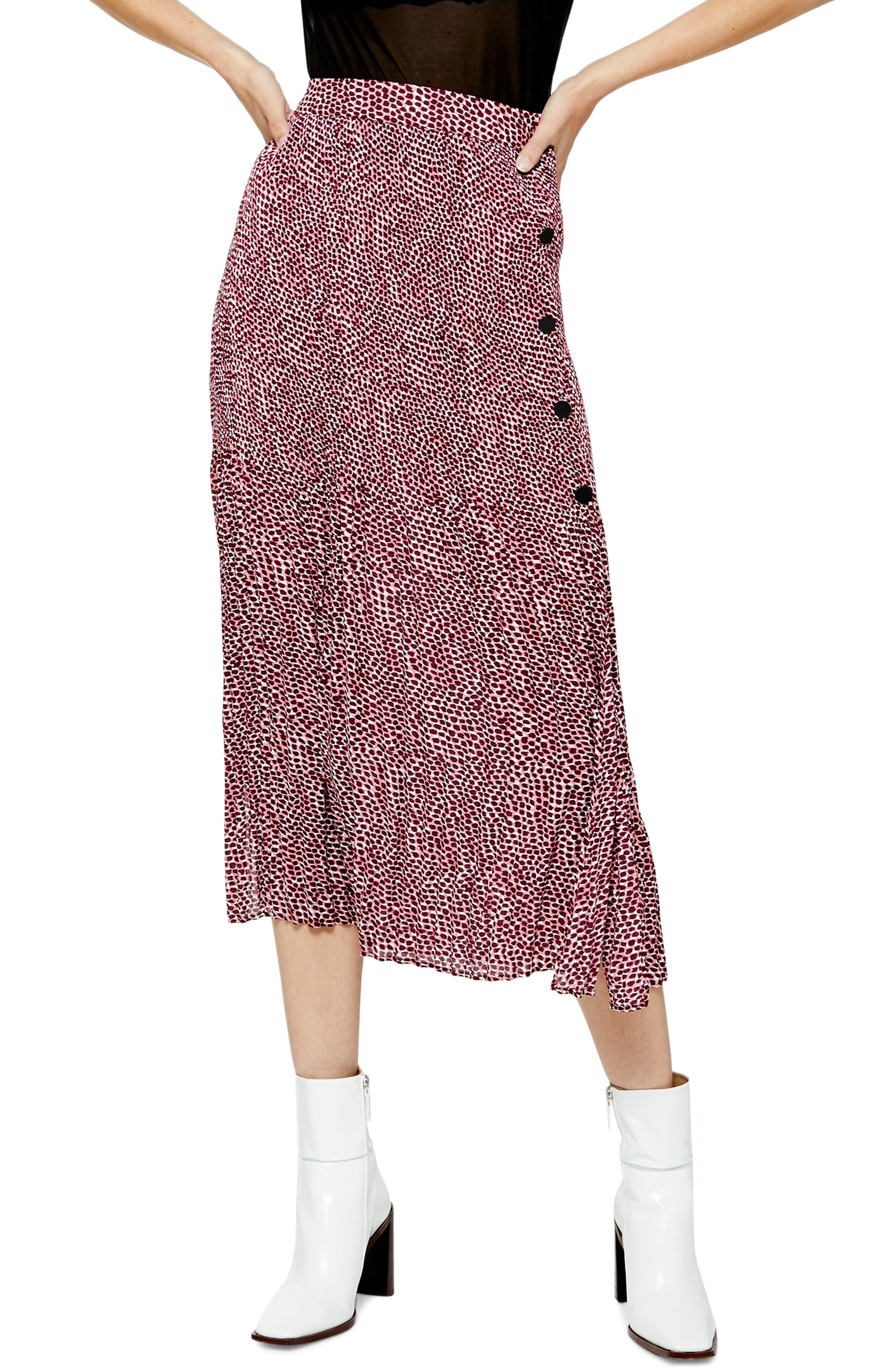 Cheetah midi shop skirt nordstrom