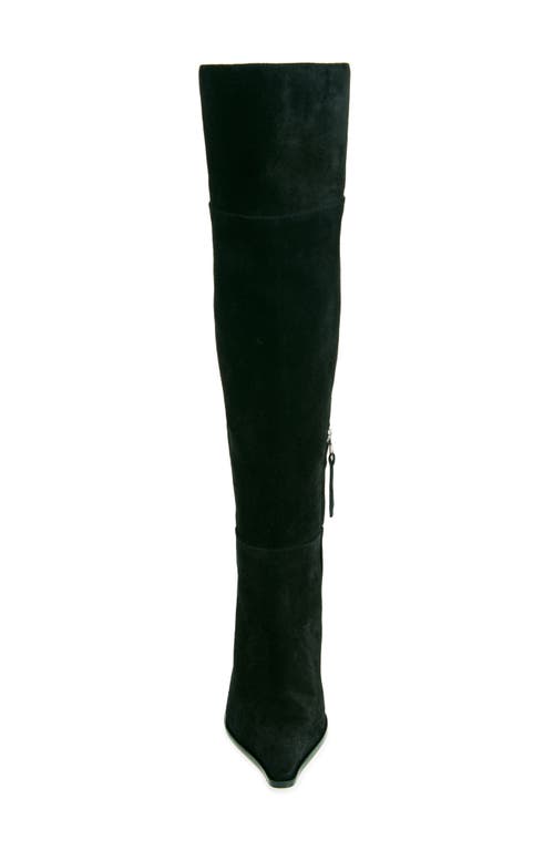 Shop Aeyde Zsazsa Knee High Boot In Black