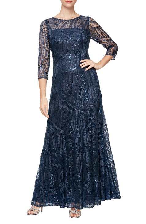 Women's 3/4 Sleeve Formal Dresses & Evening Gowns | Nordstrom