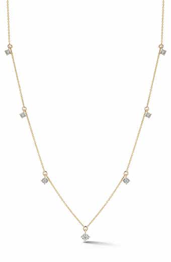 Dana Rebecca Designs Lulu Jack Diamond Bezel Charm Necklace