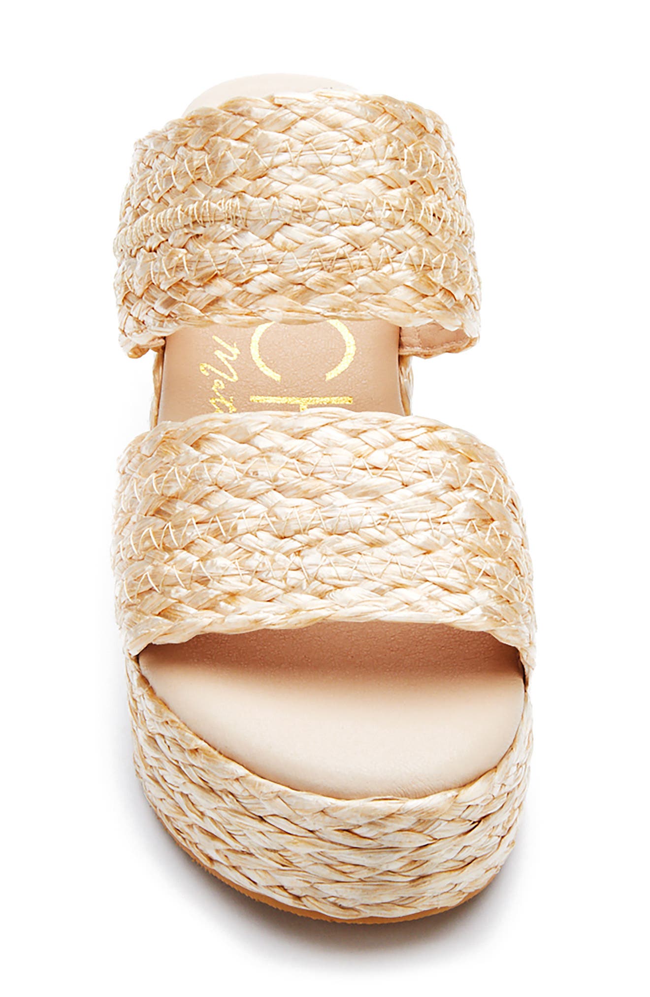 ocean ave espadrille platform slide sandal