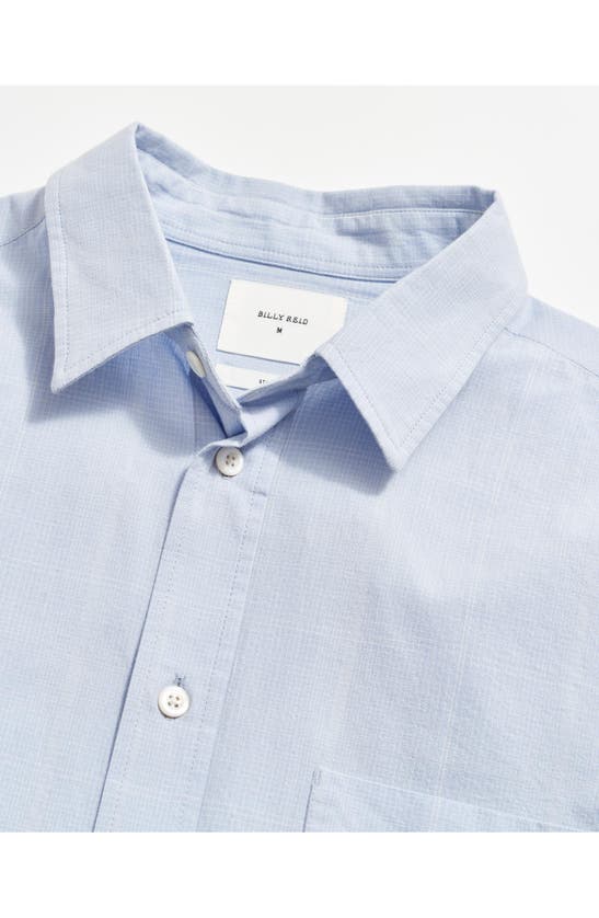 Shop Billy Reid Cypress Microcheck Button-up Oxford Shirt In Pebble