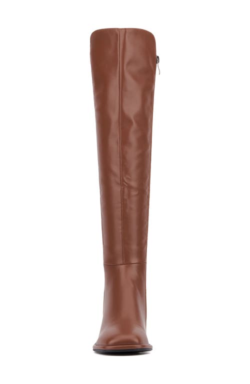 Torgeis Knee High Boot In Cognac