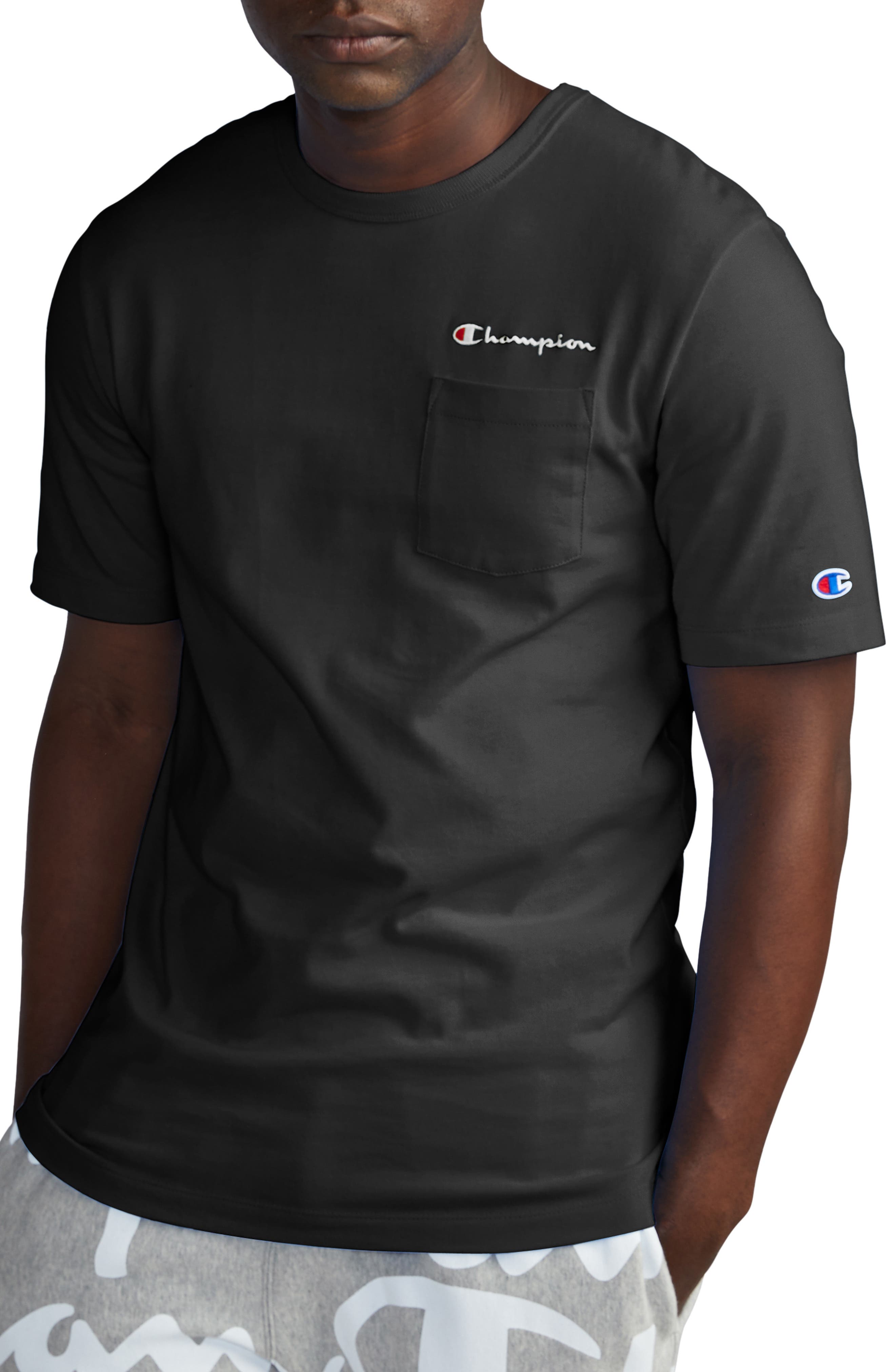 champion pocket t shirt