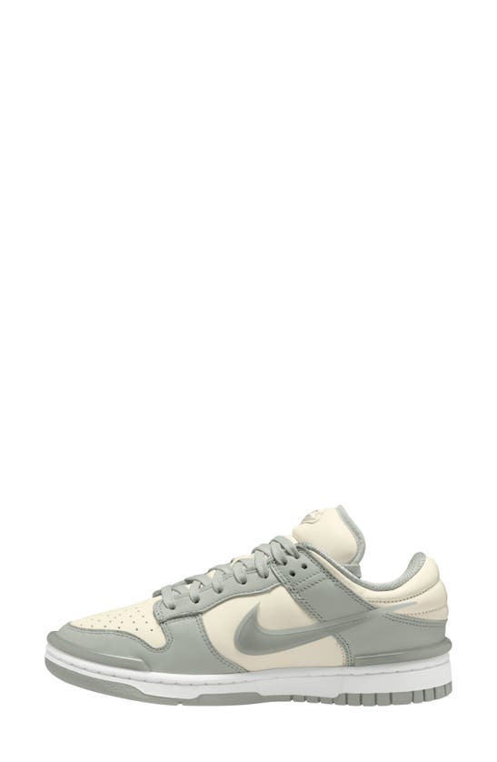 Shop Nike Dunk Low Twist Sneaker In Light Silver/ White