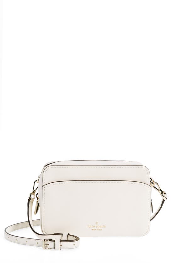 Shop Kate Spade Lauryn Camera Bag In White Dove