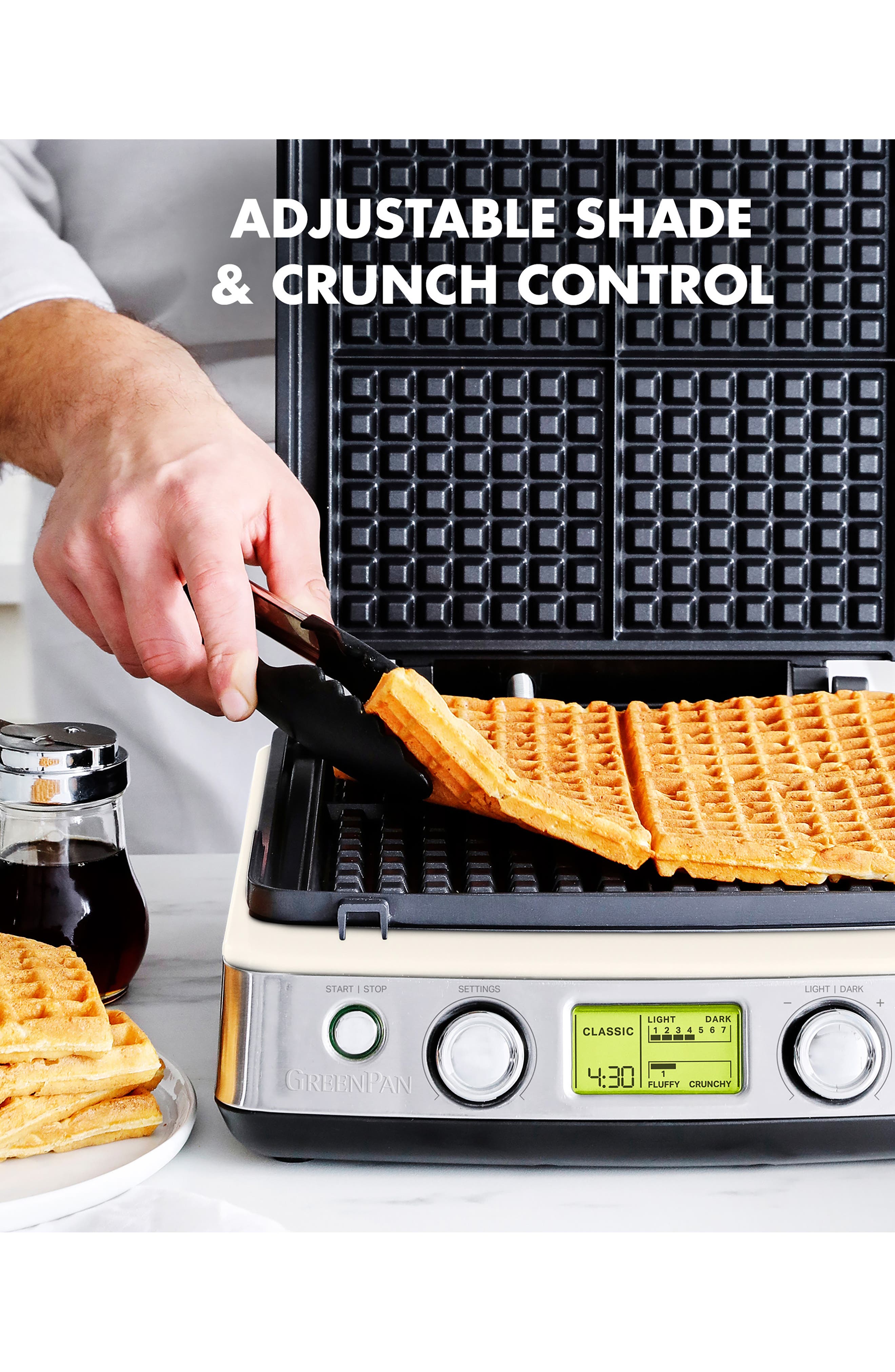 GreenPan Elite Ceramic Nonstick 4Square Waffle Maker Nordstrom