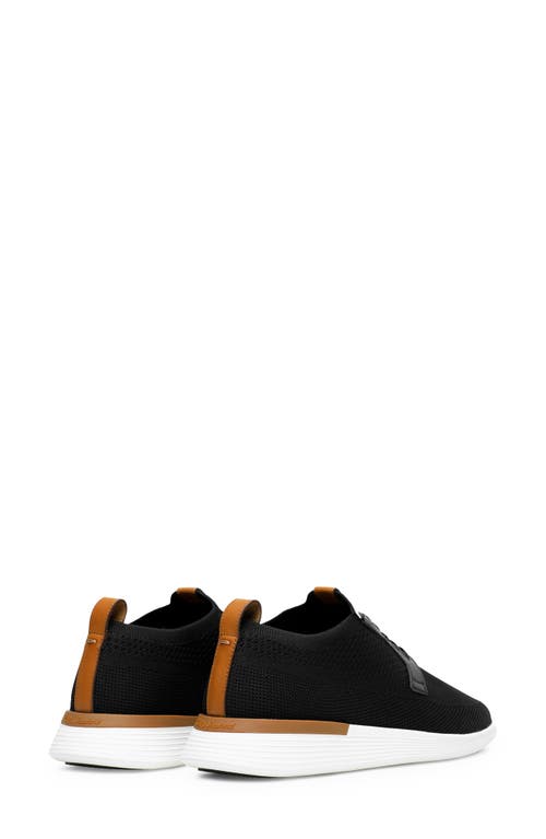 Shop Wolf & Shepherd Swiftknit™ Plain Toe Derby In Black/white