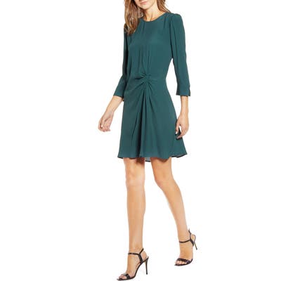 Chelsea28 Twist Detail Dress, Green