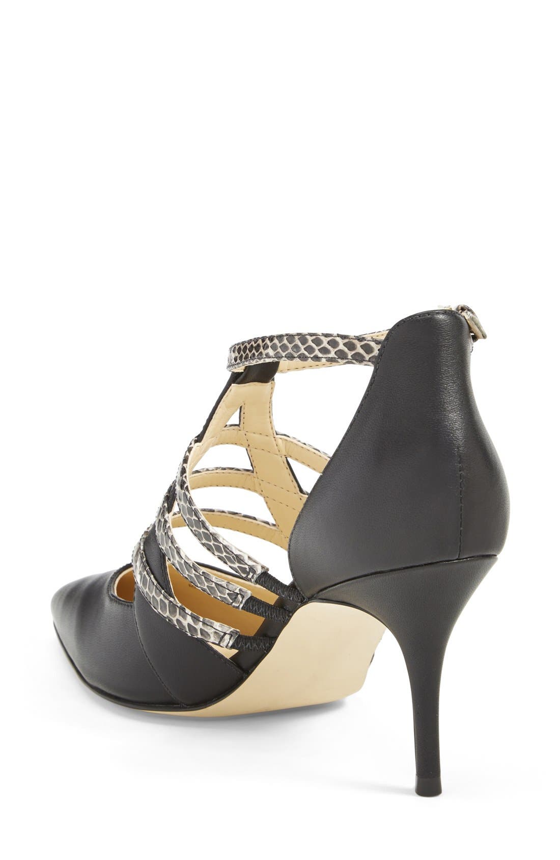 IVANKA TRUMP,
                                                'Tellas' Pointy Toe Pump,
                                                Alternate thumbnail 4, color,
                                                016