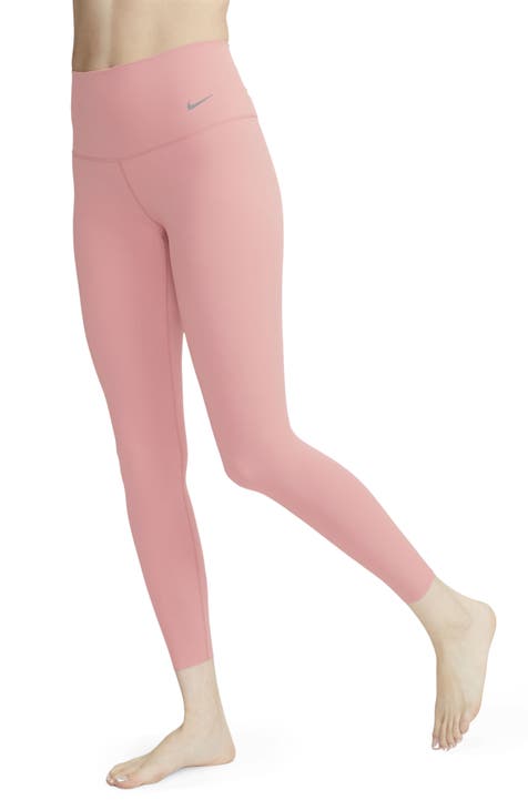 Women's adidas Tiro 7/8 Regular Fit High Rise Pants in Pink