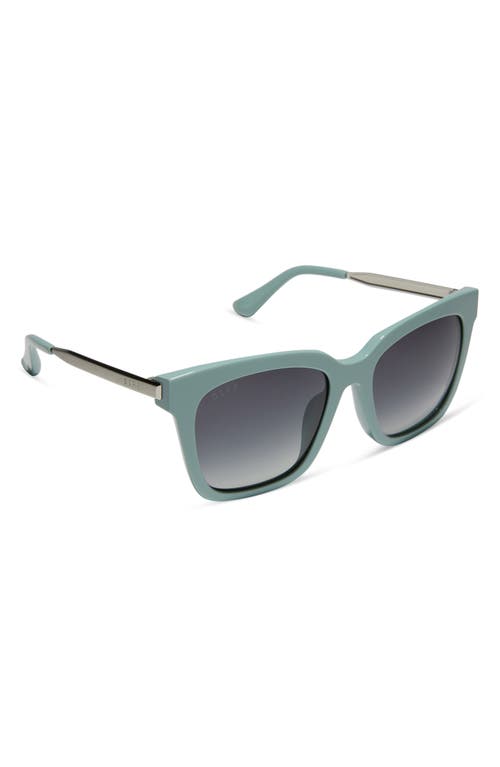 Diff Bella 54mm Gradient Sunglasses In Grey Gradient
