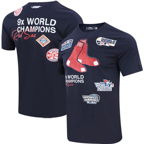 Men's Pro Standard Navy Boston Red Sox Championship T-Shirt